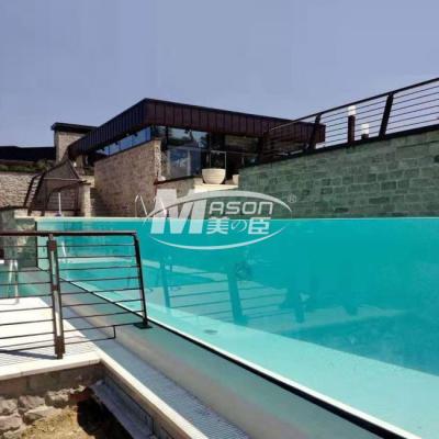 China Transparentes 80mm starkes Acrylblatt für Aquariums-Aquarium-Swimmingpool zu verkaufen