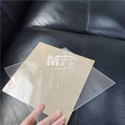 China 15mm 1220x2440mm Mitsubishi Acryl Lichte Gidsplaat LGP voor LEIDEN Comité  Te koop