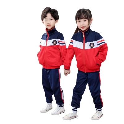 China Factory Supply OEM Custom Made Primary Children Kindergarten Kindergarten School Uniforms Anti-wrinkle Tops for sale