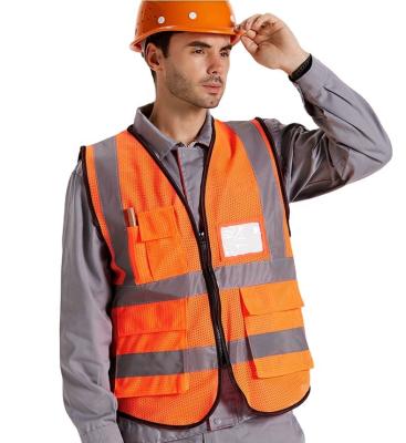 China China factory factory outdoor work and office adult reflective vest safety cheap reflective protective device reflective vest for sale