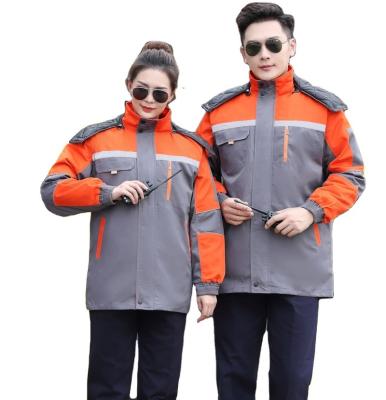 China Multi-pocket customized outdoor and office work maintenance work clothes anti-ironing, thickening and wear-resisting for automobile work protection for sale