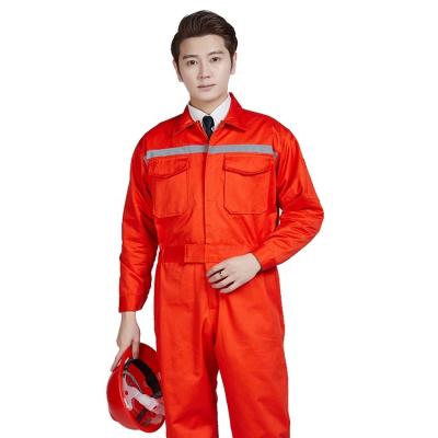 China Outdoor and Office Work Men Industrial Workers Work Wear Winter Workwear Cloth Coverall Reflective Fabric for sale