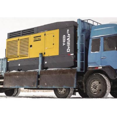 China 15-35bar atlas copco large mobile compressor lubricated diesel mobile air compressors for sale