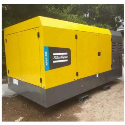 China 15-30bar atlas copco large mobile compressor lubricated diesel mobile air compressors for sale