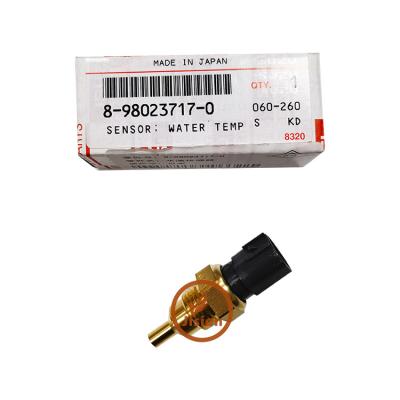 China Jision Retail Excavator Spare Parts 8-98023717-0 For SH350A5 4HK1 Water Temperature Sensor for sale