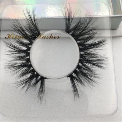 China 2022 Soft Natural Long Dramatic Mink Lashes Wholesale 25mm Real Siberian Mink Lashes for sale