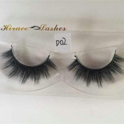 China Wholesale 100% Real Natural Soft Fluffy Lashes 3D Fake Mink False Eye Lashes Free Shipping for sale