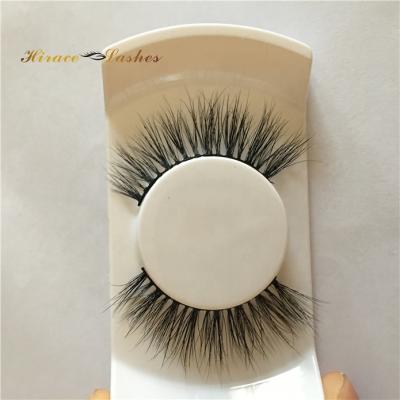 China Natural Soft Wholesale Mink Lashes 100% Real Private Label 3D Mink Lashes With Eyelash Packing Box for sale