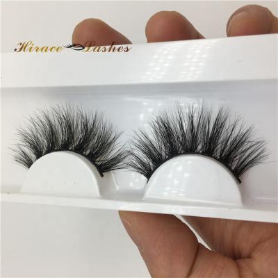 China Wholesale Natural Soft Siberian Mink False Lashes 3D Mink Eyelash With Custom Package for sale