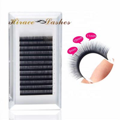 China 0.07 0.10 C D Loop Eyelash Extension Natural Soft Premium Camellia Lashes for sale