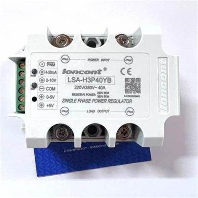 China Industrial automation Loncont LSA-H3P300YB single phase fully isolated AC voltage module thyristor power regulator regulating solid state relay for sale