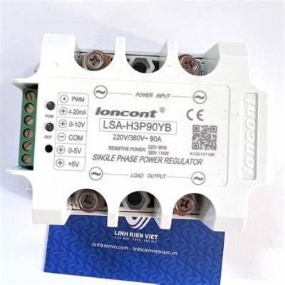 China Industrial automation Loncont LSA-H3P40YB single phase fully isolated AC voltage module thyristor power regulator regulating solid state relay for sale