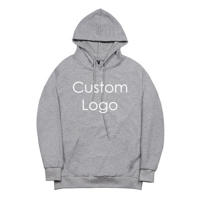 China White Breathable Custom Logo Pullover Sweatshirts Crewneck High Quality Simple Hoodies For Men for sale