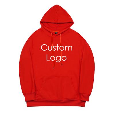 China Blank LOGO Custom Wholesale Printing Cotton Polyester Long Sleeve Hoodies Men's Pullover Breathable Sweatshirts With Hood for sale