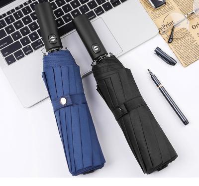 China Modern Wholesale Custom Business Umbrellas Mens Custom Design Logo Golf Windproof Umbrella Gifts for sale