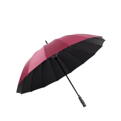 China Ultra High Quality 16K High Strength To Withstand Heavy Rain Wind And Umbrella White Outside Customized Umbrella for sale