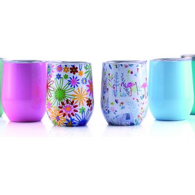 China Double Wall 18/8 Stainless Steel Sustainable Spray Empty Mug For Sublimation for sale