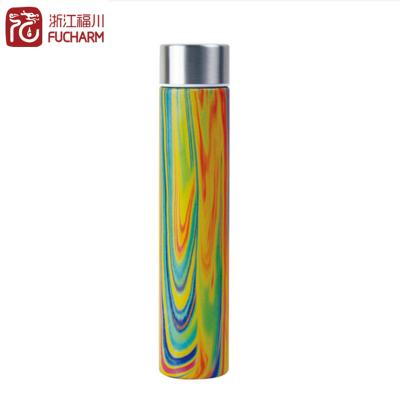 China New Products Listing Most Popular Sustainable Slim Body Stainless Steel Vacuum Slim Straight Water Bottle for sale