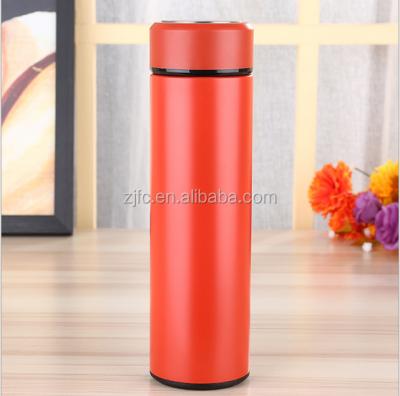 China Eco-friendly Sustainable Upright Body 450ml Stainless Steel Vacuum Insulated Water Bottle In Different Color for sale