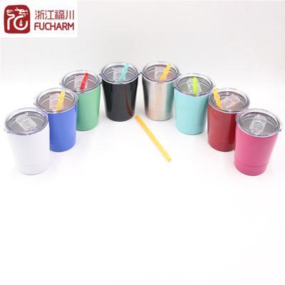 China 2019 high quality wall stainless steel product sustainable shape calabash double mini water bottle for kids for sale