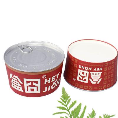 China New 700ml -1200ml disposable paper bowl with easy open lid and foil sealing for salad rice vegetable food for sale