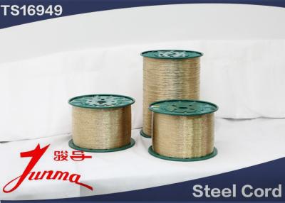 China Golden Tyre Steel Cords for OTR Tires 7 x ( 3 + 9 + 15 x 0.22 ) + 0.20 HT 13000m 0.650mm Dia for sale