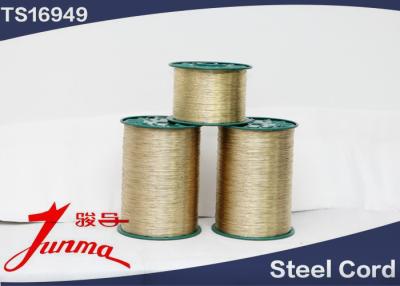 Chine Fil en acier enduit de bobine d'en cuivre d'or de la mesure de fil 1.08mm pour tous les pneus à vendre