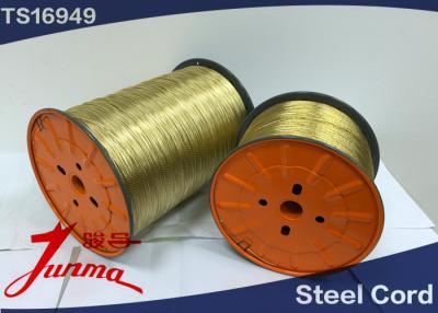 China Durable Conveyor Belt Steel Cord / Steel Tyre Cords for Radial Tires 2+2*0.25 HT for sale