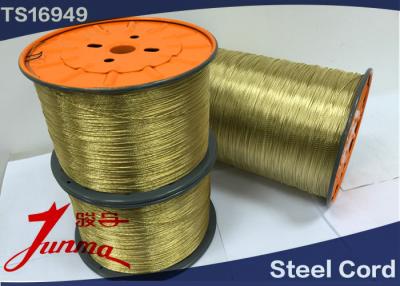 China High Tensile Brass Plated Steel Wire / Radial Tire steel cord 0.365+6*0.35 BX HT for sale