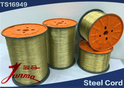 China Truck Tire High Tensile Steel Wire / Steel Tyre Cords Wire Gauge 1.08mm 4+3*0.35 BX ST for sale