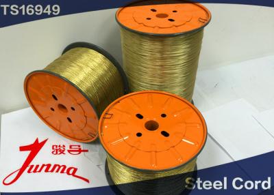 China Copper Coated Steel wire 7*(3+9+15*0.245)+0.245 HT Conveyor Belt Steel Cord  For OTR Tire for sale