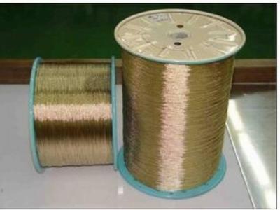 China Long Life Brass Plated Steel Wire Cord For Radial Tires Normal Tensile 3+9*0.22W NT for sale