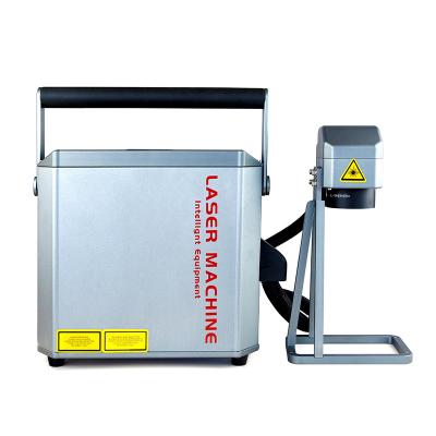 China Mini Handheld 20W 30W Fiber Laser Marking Portable Automated Loading Machine for Sale Factory Wholesale Price Laser Marker Engraving for sale