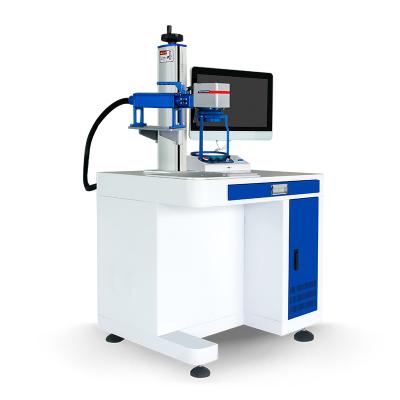 China Automated Loading Machine Portable and Handheld Holder Desktop Fiber Laser Engraving Fiber Laser Marking Machine for sale