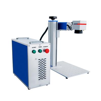 China CCD Laser-Marking-Machine-Used Aut Deep Focus Free Optic Locating Rotary Fiber Laser Marking Machine For Metals And Nonmetals for sale