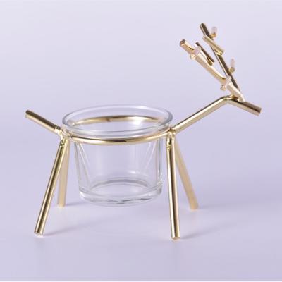 China Decorative Morden Home Decor Gifts Candlestick Metal Candlestick Holders for sale