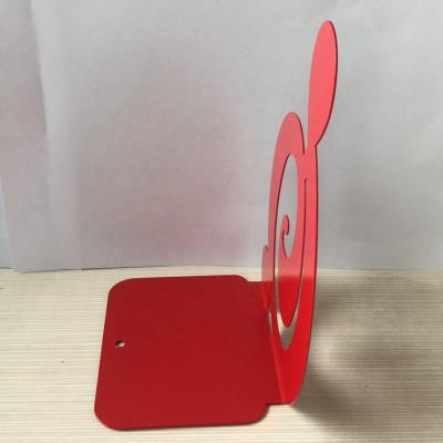 China Receive the goods creative personality note iron book rack red book shelves for sale