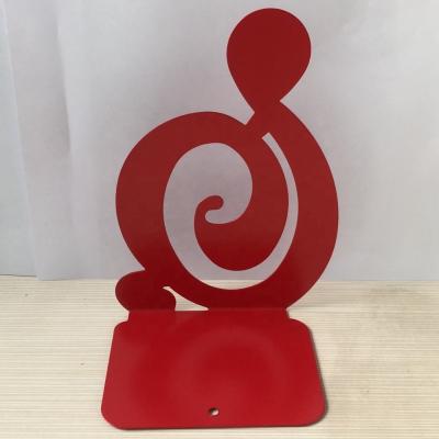 China Receive the goods creative personality note iron book rack red book shelves for sale