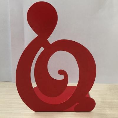 China Receive the goods creative personality note iron book rack red book shelves for sale