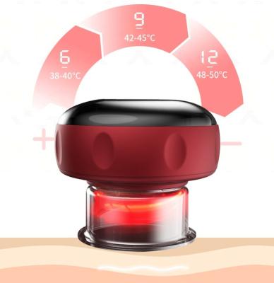 China 2021 Amazon Body Massager Instrument Vacuum Therapy Hot Selling Smart Breathing Cup Shaping Machine With Heating for sale