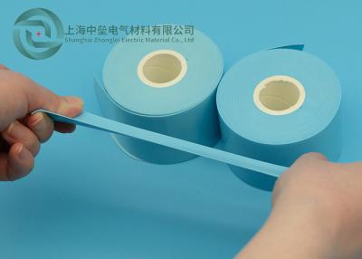 China Blauw vlamvertragend zelf samensmeltende siliconen band waterdicht 5 cm breed Te koop