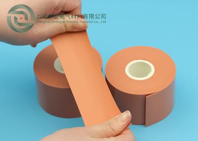 China 35kv Maximale spanning 5 cm Breedte Rood Vlamvertragend Zelf Samenvoegend Silicone Tape voor Substation Busbar Isolatie Te koop