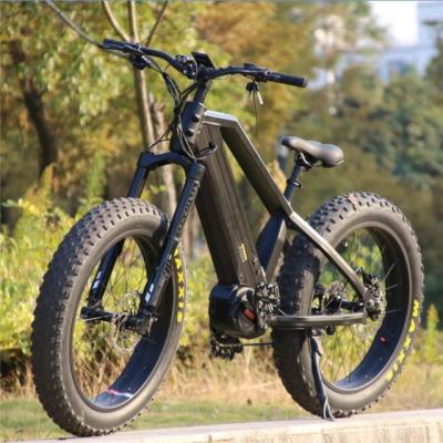 China 48v750w Bafang fat tire drive electric mountain bike luxury middle electric fatbike E-bike for sale