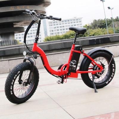 China High Quality Aluminum Alloy Folding Electric Bike 20 Inch Gear Electric Bike for sale