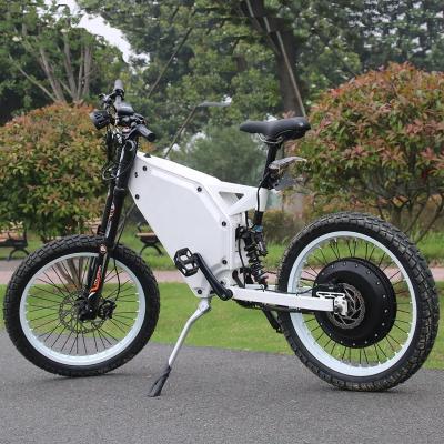 China 120km/h Aluminum Alloy Electric Motorcycle For Adult 12000W 72V Electric Mountain Bike for sale