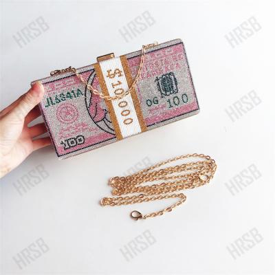 China Fashionable Women Fashion Tassel Clutch Evening Clutch Bags Handbags Wedding Purse Messenger Bag Crossbody for sale