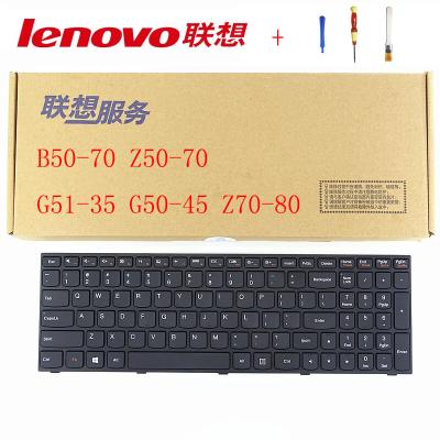 China Silver frame B50-70 Z50-70 G51-35 G50-45 Z70-80 US new plug-and-play notebook English keyboard keyboard for sale