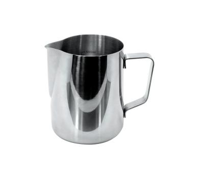 China Amazon Dot 2021 LFGB Audit 500ml 304 Stainless Steel Sustainable Hot Milk Frothing Pitcher for sale