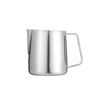 China MC-006 Amazon Success Audit 600ml 304 Stainless Steel Eggnog Cup Viable Milk Pitcher for sale