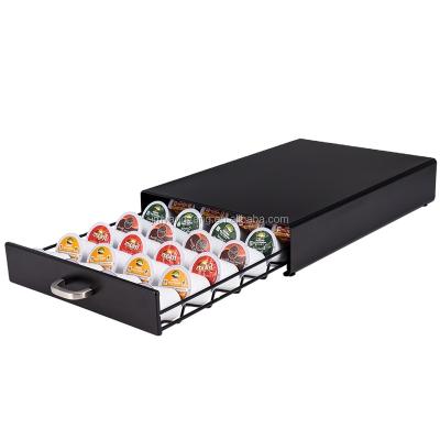 China 2018 New Design Sustainable K-Cup Coffee Pod Holders High End Carousel Organizer for sale